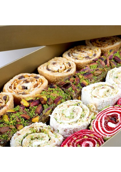 Sultan ve Baklava Bohça Lokum Sarı Kutu 800G fiyatları