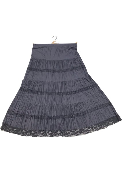 0kadın Beli Lastikli Katlı Çingene Etek fiyatları