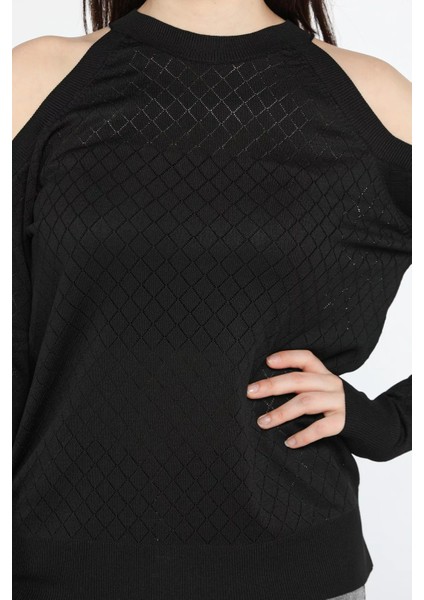 Omuz Dekolteli Kadın Triko Bluz P-00014620 fırsatları