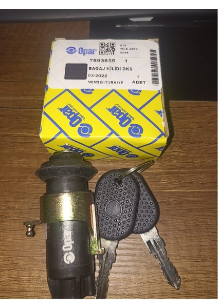 Tofaş Doğan Kartal Şahin Bagaj Kilidi OPAR-7593655