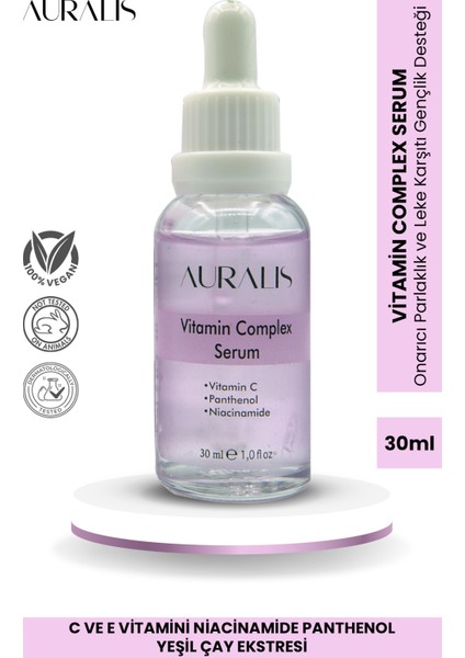 Vitamin Complex Serum Parlaklık Cilt Bakım Serumu 30 ml