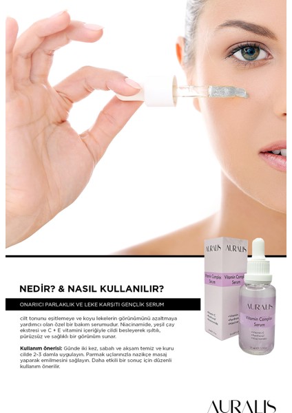 Vitamin Complex Serum Parlaklık Cilt Bakım Serumu 30 ml fırsatları
