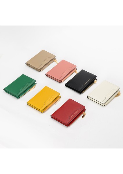 Kart Çantası Fermuarlı Cüzdan Kadınların Yeni Çok Fonksiyonlu Cüzdanı Kompakt ve Zarif Ultra Ince Cüzdan (Yurt Dışından) fiyatları