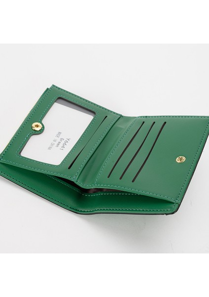 Kart Çantası Fermuarlı Cüzdan Kadınların Yeni Çok Fonksiyonlu Cüzdanı Kompakt ve Zarif Ultra Ince Cüzdan (Yurt Dışından) modelleri