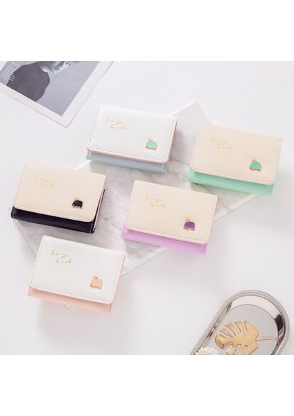 Kısa Bozuk Para Cüzdanı, Yeni Sevimli Küçük Fil Desenli Cüzdan, Pratik ve Sevimli Öğrenci Kartı Sahibi (Yurt Dışından) fiyatları