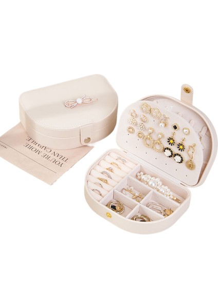 Taşınabilir Mücevher Kutusu, Saplama Küpeler, Kolyeler, Mücevher Saklama Kutusu, Bilezikler, Mücevher Saklama Kutusu (Yurt Dışından)