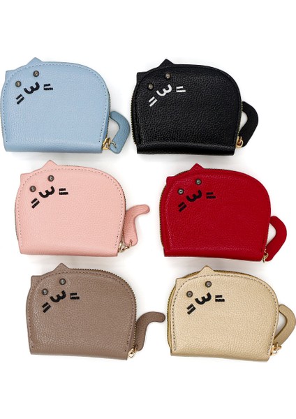 Kadınlar Için Yeni Kedi Kart Tutucu, Kompakt Internet Ünlüsü, Sevimli Çoklu Kart Yuvası Kart Tutucu, Büyük Kapasiteli Karikatür Bozuk Para Cüzdanı (Yurt Dışından) fiyatları