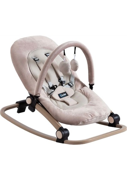 Magic Premium Ana Kucağı | Üç Kademeli Sallanabilir | Alüminyum Kasa Oyuncaklı Ana Kucağı