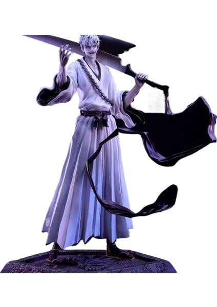 Shinigami Gk Hoba Bin Yıllık Kan Savaşı Dönen Bıçak Beyaz Saç Model Kutulu Figür (Yurt Dışından)
