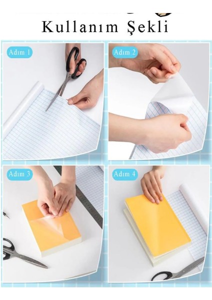 Dijifix Yapışkanlı Asetat 80MICRON 2MX45CM Şeffaf 1 Adet