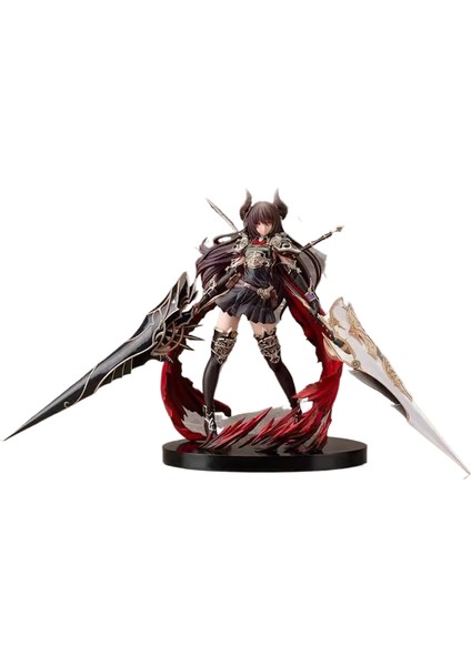 God Strike'ın Gazabı Bahamut Dark Dragon Rider Dark Angel Heykelcik Aranjmanı (Yurt Dışından)