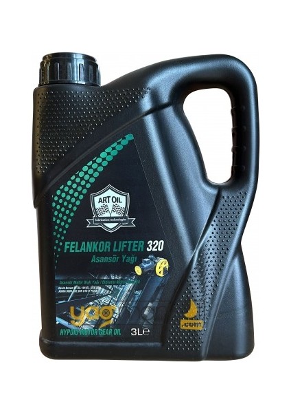 Acrux Gear Sae 320 No 3l Asansör Makine Yağı