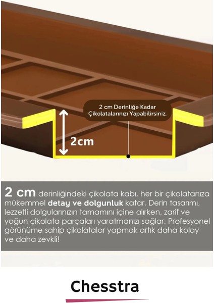 8 Bölme Bpa Içermez Esnek Dayanıklı Yüksek Isı Dayanıklı Dubai Çikolata Silikon Kalıbı Kabı 2 Adet indirimleri