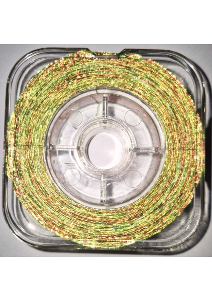 Hazır Çapari Kombini Boru Sim Ultraviyole Uv Neon Fıstık Yeşili - Fuşya Makara