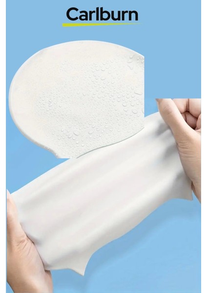 Özel Üretim Kaymaz Su Geçirmez Sızdırmaz Silikon Yüzücü Elastik Yüzme Şapkası Havuz Deniz Bonesi modelleri