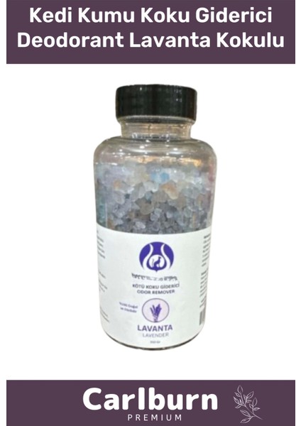 Evcil Hayvan Kedi Kumu Koku Giderici Lavanta Kokulu Deodorant Magnezyum Epsom Tuzu 350 gr