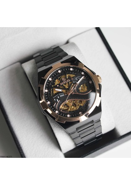 RWA146371 Çelik Kordonlu Otomatik Erkek Kol Saati indirimleri