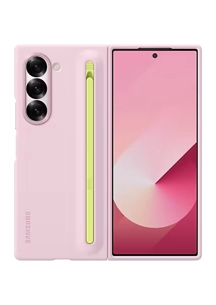 Samsung Galaxy Z Fold 6 S Pen Case Pembe