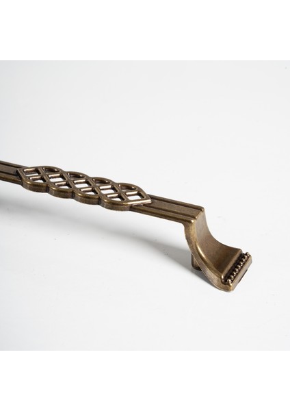 Dekor Antik Bakır 96 mm Metal Dolap Çekmece Kulpu 5 Adet