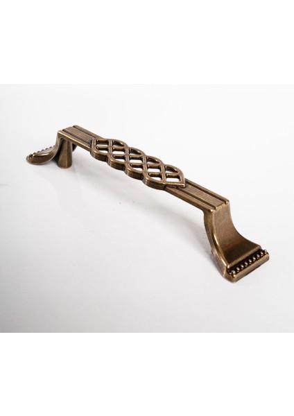 Dekor Antik Bakır 96 mm Metal Dolap Çekmece Kulpu 5 Adet