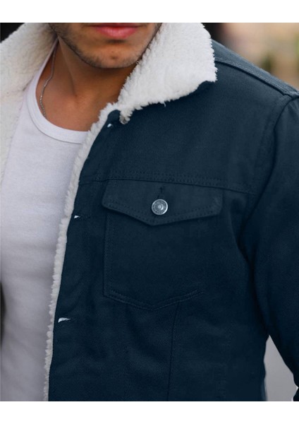 Füme Renk Içi Kürklü Erkek Mont fiyatları