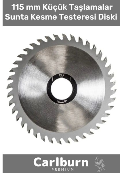 Özel Üretim Elmaslı Ahşap Ağaç Tahta Testere 115 mm Küçük Taşlamalar Sunta Kesme Testeresi Diski