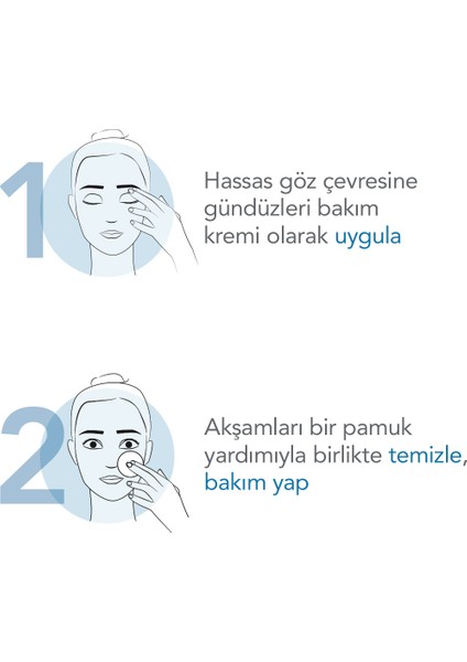 Atoderm Intensive Eye Kuru Atopi Eğilimli Göz Çevresi Kremi ve Temizleyici Hyalüronik Asit 100 ml