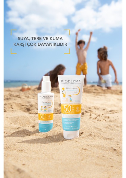 Photoderm Pediatrics Lait SPF50+ Bebek, Çocuk Çok Yüksek Korumalı Süt Formda Güneş Kremi 100 ml