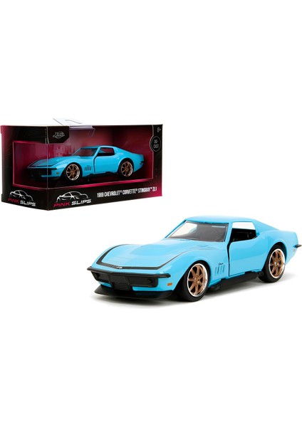 Pi̇nk Sli̇ps 1:32 Ölçekli Araba 1969 Chevrolet Corvette Stingray Zl1