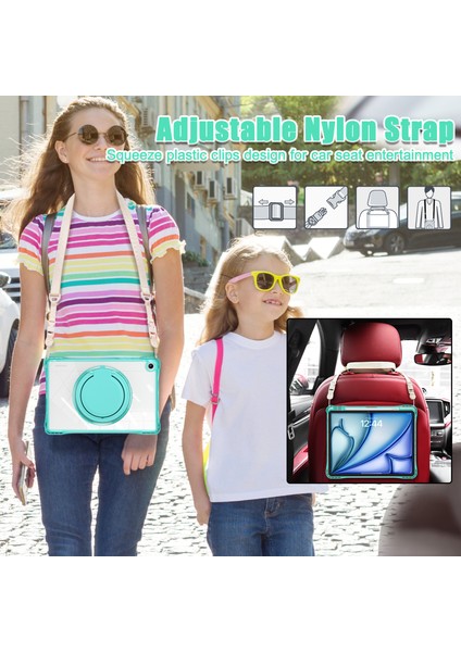 Samsung Galaxy Tab S6 Lite (2024)/(2022)/(2020) Kılıf Desen Baskı Ince Tpu Tablet Koruyucu Kapak-Corgi (Yurt Dışından)