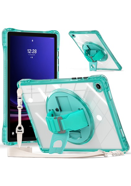 Samsung Galaxy Tab A7 Lite 8.7-Inç Kılıf Desen Baskı Ince Tpu Tablet Koruyucu Kapak-Corgi