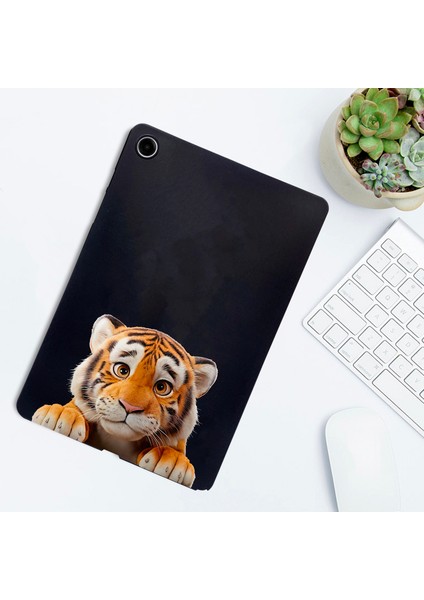Samsung Galaxy Tab S6 Lite (2024)/(2022)/(2020)/GALAXY Tab A7 10.4 (2022)/(2020)/HUAWEI Matepad 10.4 (2022)/(2020) Tablet Kapağı-Kırmızı