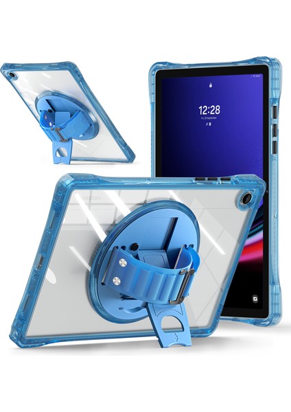 Samsung Galaxy Tab S10+/S9 Fe+/s9+ Kılıf Desen Baskı Ince Tpu Tablet Koruyucu Kapak-Corgi