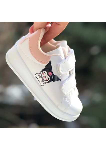 Kız Çocuk Ayakkabı Kuromi Baskılı Rahat Esnek Hafif Çocuk Ayakkabı