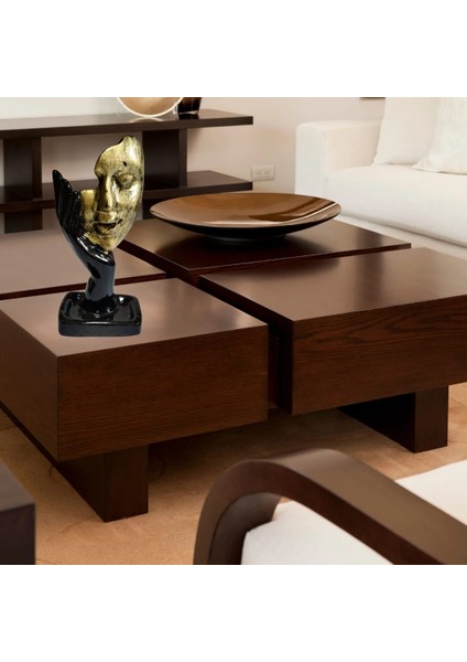 Dekoratif Yüz Figürlü Geri Akış Tütsülük 17X8 cm fırsatları