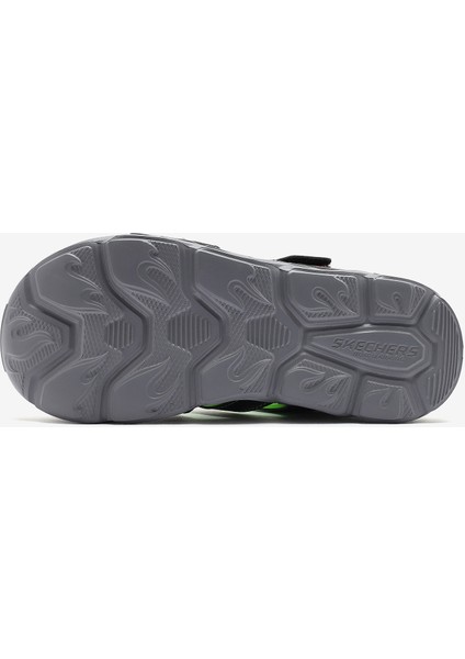 Thermo-Splash - Hydro-Flare Büyük Erkek Çocuk Siyah Işıklı Sandalet 400613L Bklm fırsatları