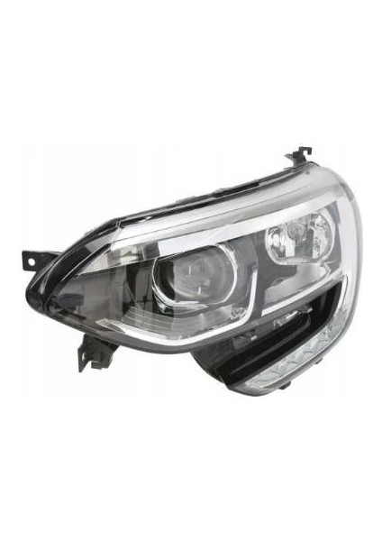 260605154R - Far Komple Sol Motorlu Krom Çerçeveli Megane Iv 16-20 Joy Model Ledli