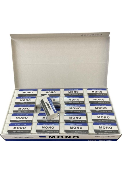 Mono 17X11X43MM Beyaz Silgi 40 'lı ( 1 Paket )
