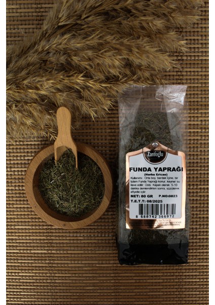 Funda Yaprağı Bitkisi Otu Şifalı Bitkiler 80 gr