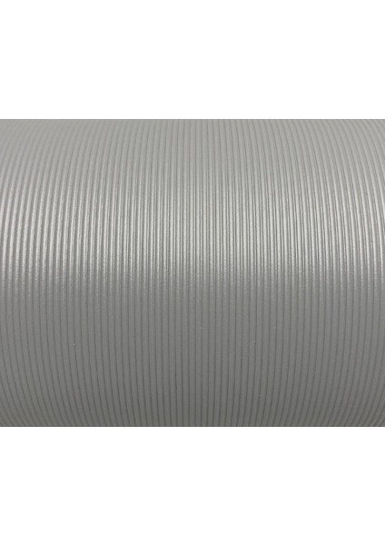 48 Cm X 5 M Açık Gri Çizgi Desenli Suni Deri, Çekmece içi Kaydırmaz Çekmece Halısı, raf örtüsü