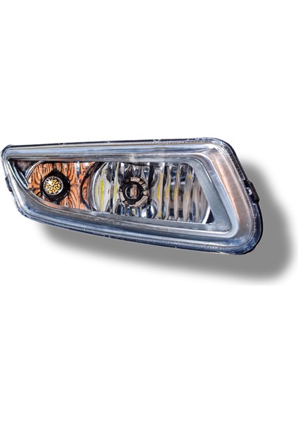 Polo Sis Farı + LED Xenon + Turuncu LED Ampul Giydirme Tampon Sis Farı