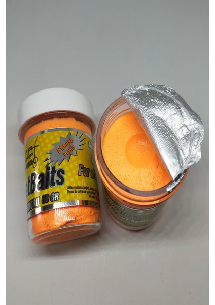 Renatbaits Yeni Üretim Trout Bait Peynir(Cheese) Kokulu Simli Yüzen Alabalık Hamuru