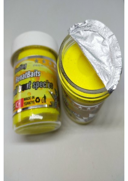Renatbaits Yeni Üretim Trout Bait Peynir(Cheese) Kokulu Simli Yüzen Alabalık Hamuru
