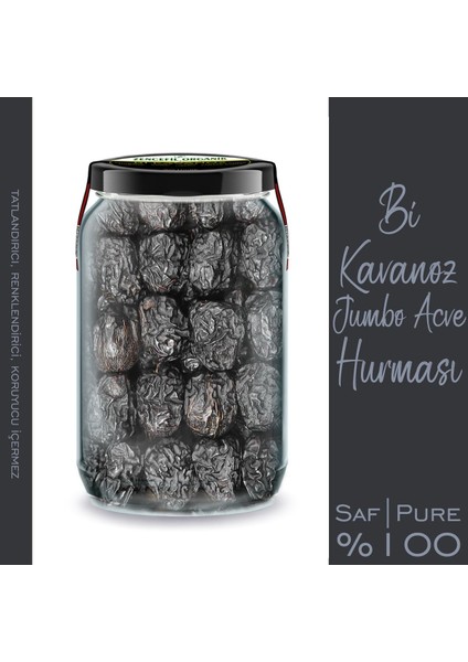3'lü Gurme Hurmalar Kudüs Hurması Medine Hurması Acve Hurma 3X660CC. Bi Kavanoz Jumbo Seçme Hurmalar modelleri