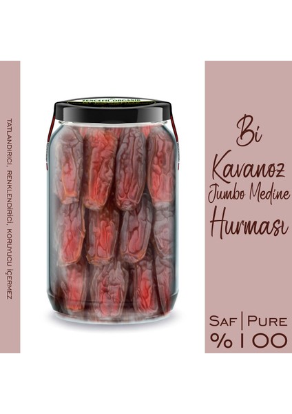 3'lü Gurme Hurmalar Kudüs Hurması Medine Hurması Acve Hurma 3X660CC. Bi Kavanoz Jumbo Seçme Hurmalar fırsatları