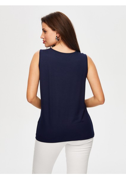 Yakası Zincir Şerit Detaylı Atlet B00024-3 fırsatları