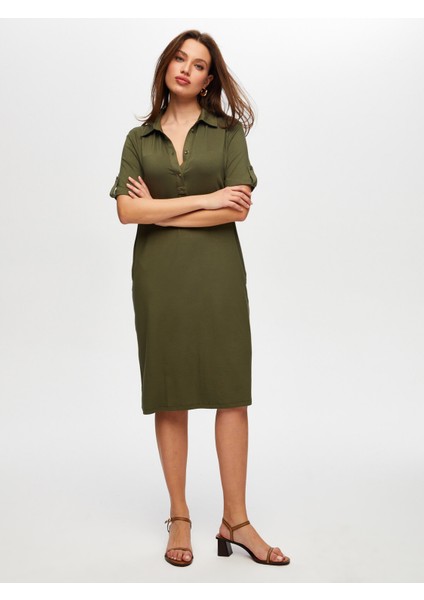 Polo Yaka Elbise S25ELB001