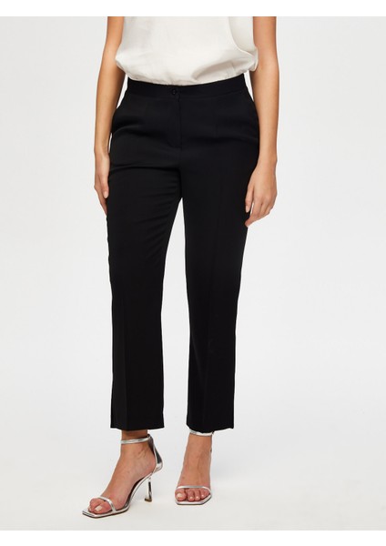 Yanı Yırtmaçlı Ütü Izli Slim Fit Şık Pantolon S25PNT010 fiyatları