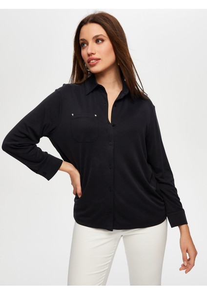 Modallı Örme Tunik S25TNK009