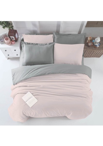 Çift Kişilik Nevresim Takımı Pamuklu Çift Taraflı Lastikli Çarşaflı indirimleri